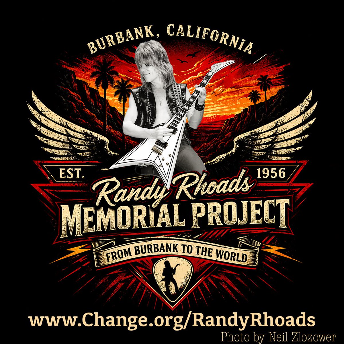 LoNero's tweet photo. We need signatures to build a #RandyRhoads memorial statue in Stough Park in his hometown of Burbank, CA. 
https://t.co/irdebjPMdg

#HonorRandyRhoads #FromBurbanktotheWorld #Ozzy #OzzyOsbourne #Burbank https://t.co/OcfhQCHzPN