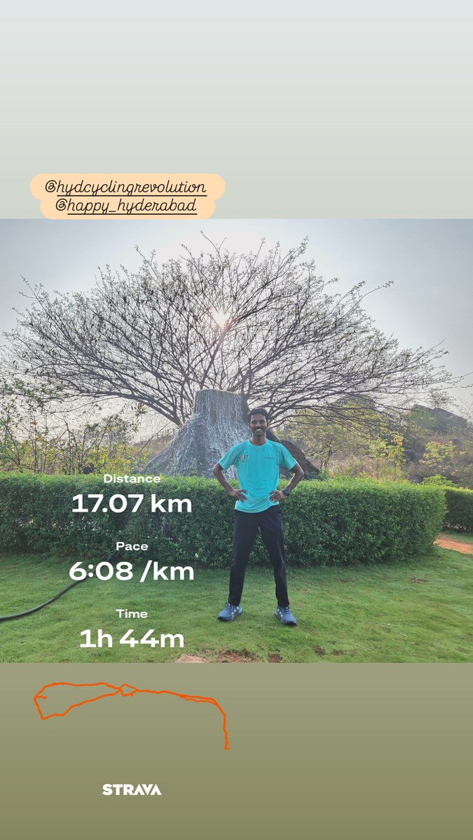 MAshok_ashu's tweet image. #Keepfit #Keeppushing #Run #Hyderabad @happy_hyderabad @HydcyclingRev @Ravi_1836