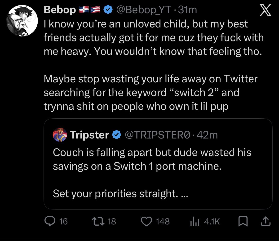 Hating Is A Sport tweet media