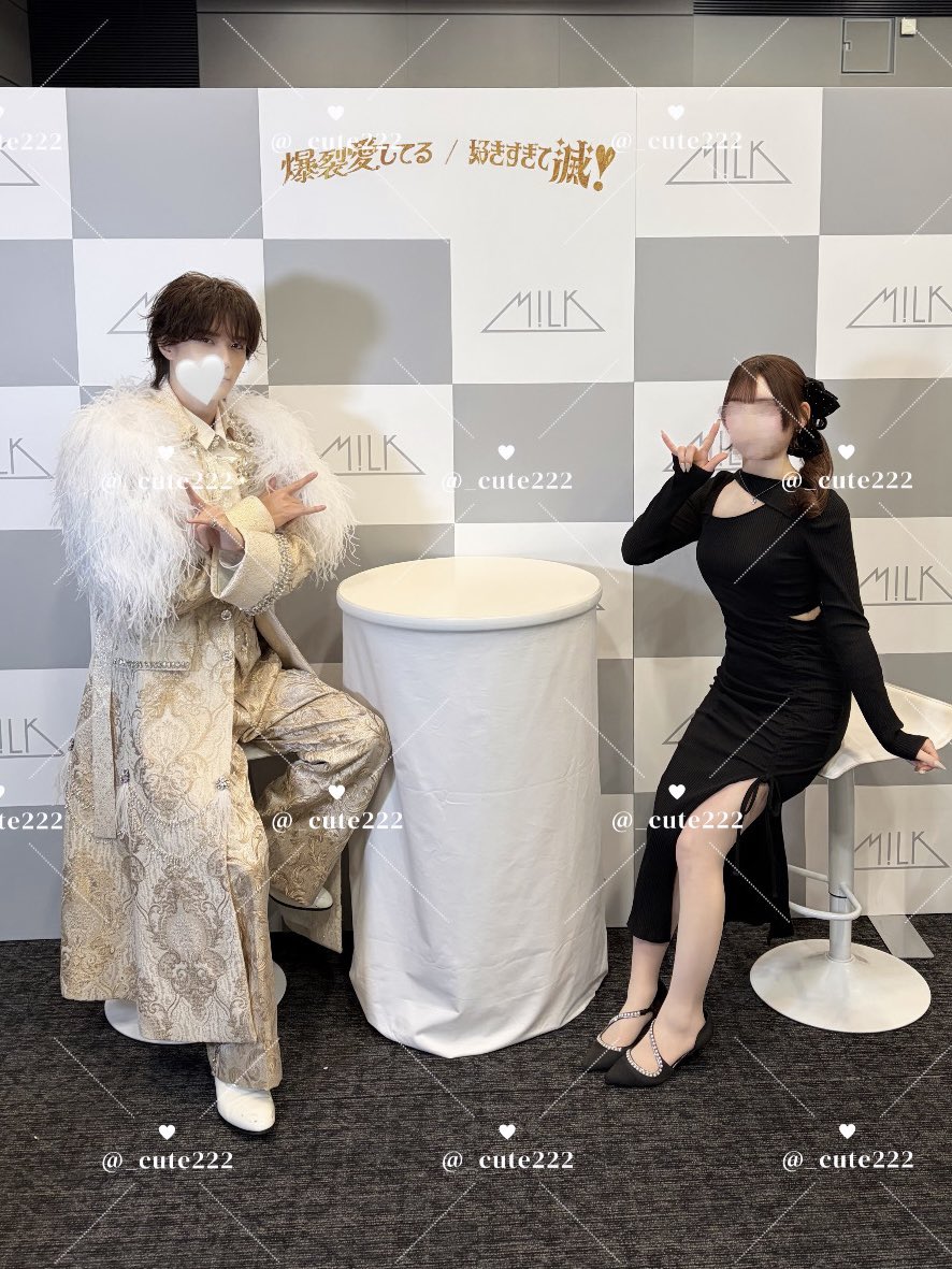 🤍 M!LK 爆裂愛してる 特典会 山中柔太朗 くん ツーショ #山中柔太朗