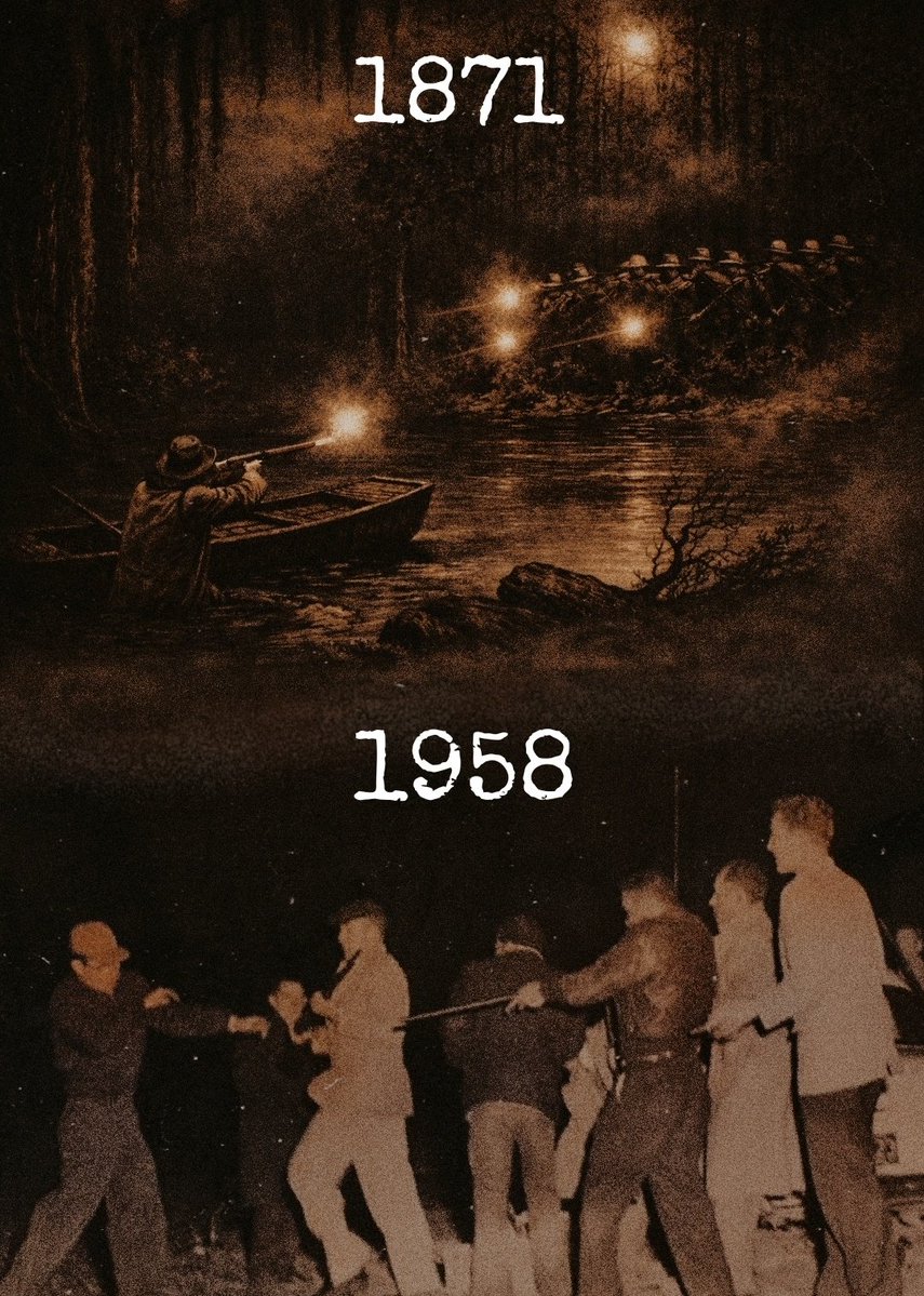NativeKRO's tweet image. Before Hayes Pond...
the ancestors of the present-day Lumbee had already proven who they were.

Different century.
Different enemy.

Same land.
Same people.
Same refusal to back down.

📘 Read the full story in Beneath the Swamp’s Shadow.

#BeneathTheSwampsShadow #NativeHistory
