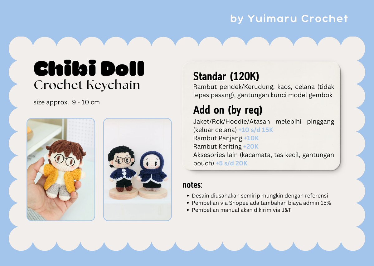 Hannn🍀 | Custom Doll Crochet tweet media