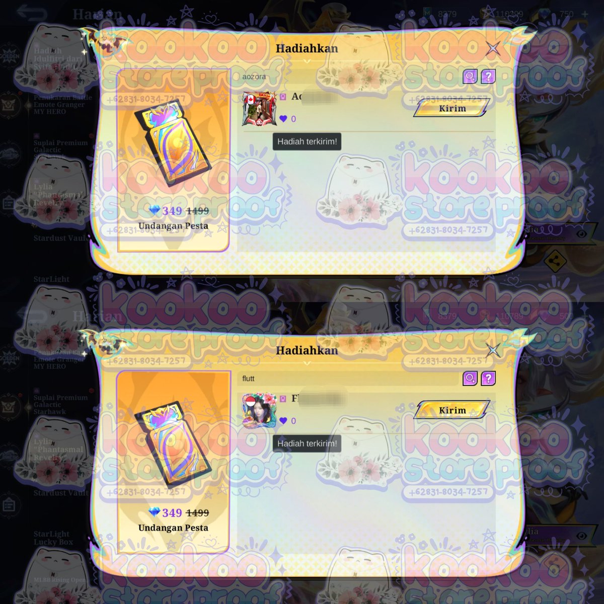 jgjkoo's tweet photo. TESTI GIFT SKIN LYLIA COVENANT BASIC✨️ https://t.co/G1l8hQHF73