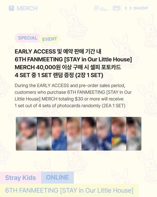 dundunGO_'s tweet photo. PRE ORDER
Stray Kids 6TH FANMEETING
.・✭ 𝗦𝗧𝗔𝗬 𝗶𝗻 𝗢𝘂𝗿 𝗟𝗶𝘁𝘁𝗹𝗲 𝗛𝗼𝘂𝘀𝗲 ✭・.

[ONLINE]

(EARLY ACCESS)

✅ GO LINE
📍Tangerang

Start Shipping 30 Maret 2026
DM For Order https://t.co/5roheDPzMB