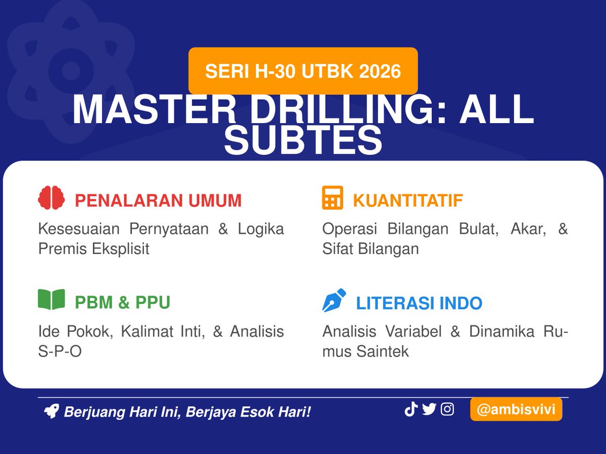 Vivi | snbt, skd, rbb tweet media