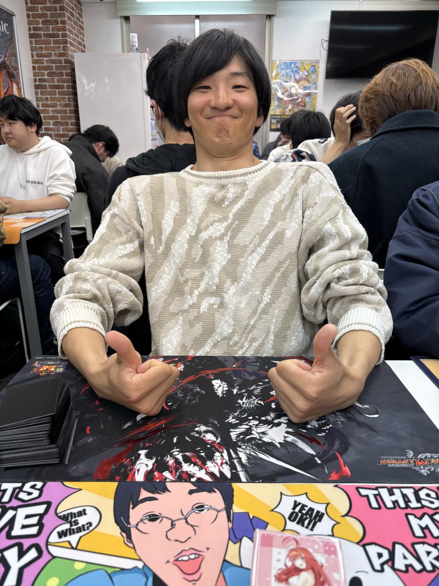 uemu427's tweet photo. 当日枠通したら一回戦目これで負け https://t.co/BV4jPQ9XmF