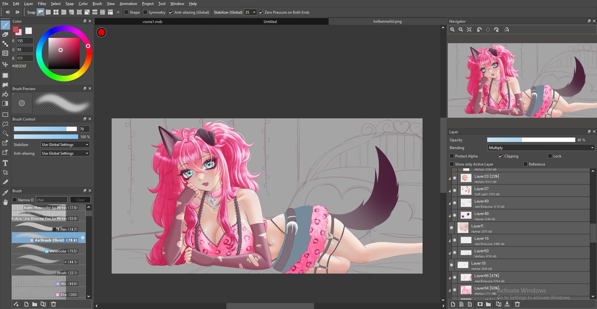 Alena (Vgen artist) tweet media