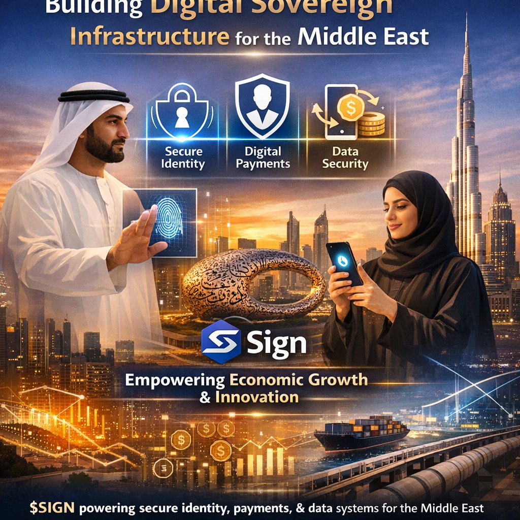 This is a paid partnership with <a href="/sign/">Sign</a> highlighting how $SIGN is building digital sovereign infrastructure for the Middle East. By enabling secure identity, payments, and data systems, Sign can power economic growth and innovation. #SignDigitalSovereignInfra