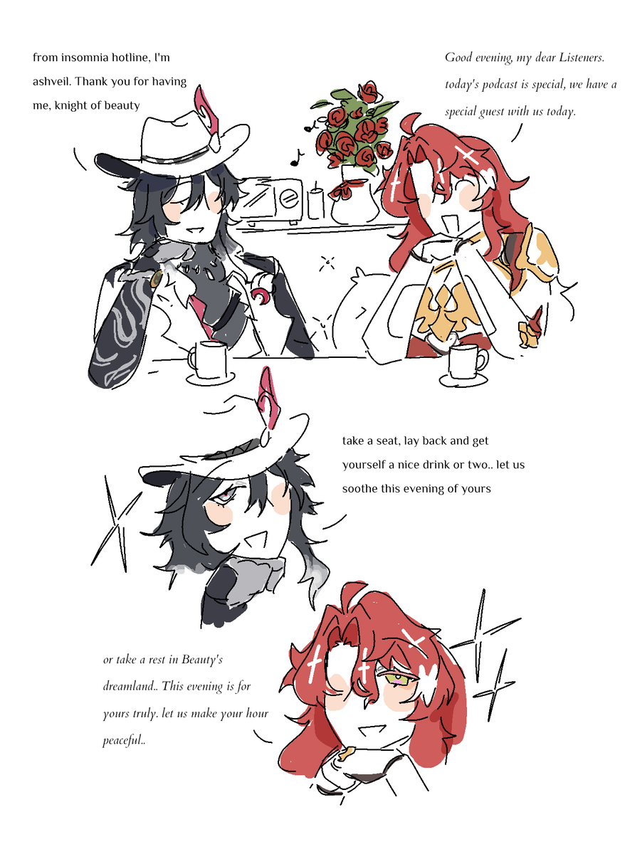 Daily genti doodles🌹 tweet media