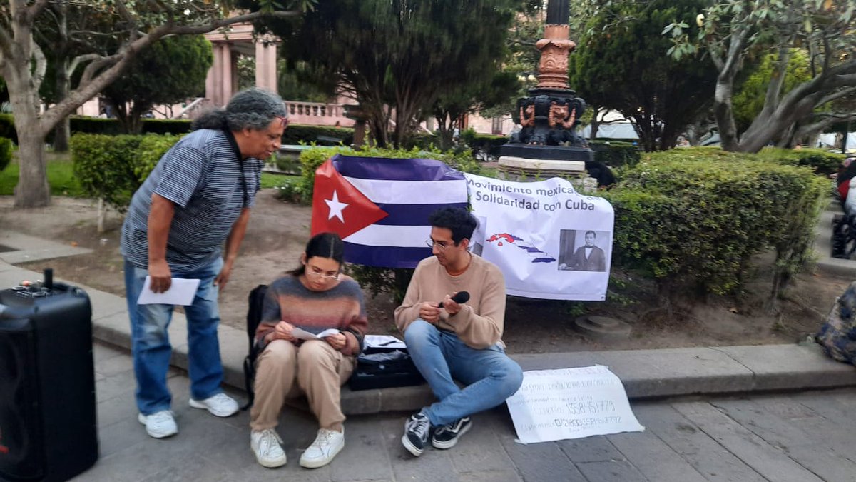 Mov. Mexicano de Solidaridad con Cuba 🇲🇽🇨🇺 tweet media