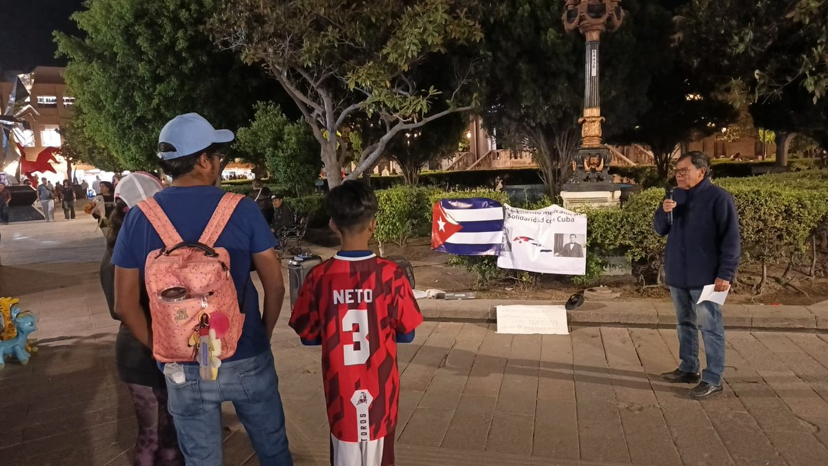 Mov. Mexicano de Solidaridad con Cuba 🇲🇽🇨🇺 tweet media