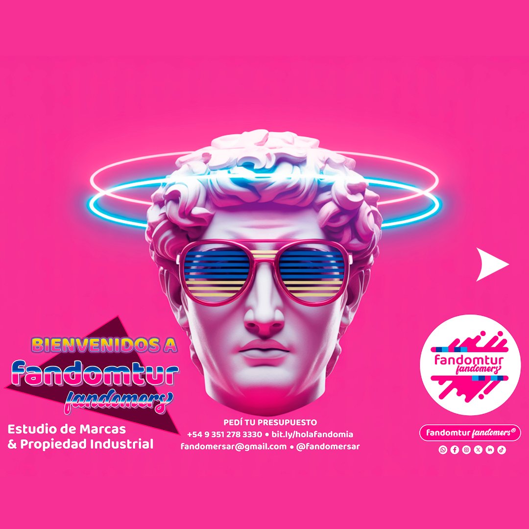 fandomtur's tweet photo. ☺️¿Pasaste por nuestra vidriera? ✨Algo está cambiando

🔄En @fandomtur estamos en metamorfosis: de Agencia de viajes a Estudio de Marcas y Representaciones Turísticas. 🏷️🌎

Elegimos una estética #retrowave &amp; #vaporwave: nostalgia, pop y neones🌅🕶️

⏳Muy pronto te contamos más. https://t.co/0X1akSIXtW