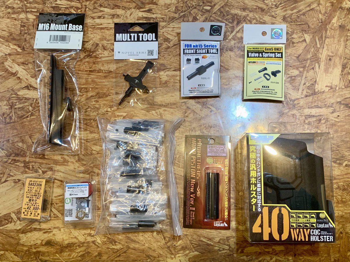 mercenary_2012's tweet photo. 【商品入荷のお知らせ】🔧✨
#東京マルイ #SOCOM #MK23 が久々に再販・入荷‼️
静音性能で人気のモデル、この機会をお見逃しなく😆
さらに #ライラクス #GUARDER #DCIGUNS #KM企画 #ノーベルアームズ のカスタムパーツも入荷デス🔩
ご来店お待ちしております👍 https://t.co/7DZHdpiwIa