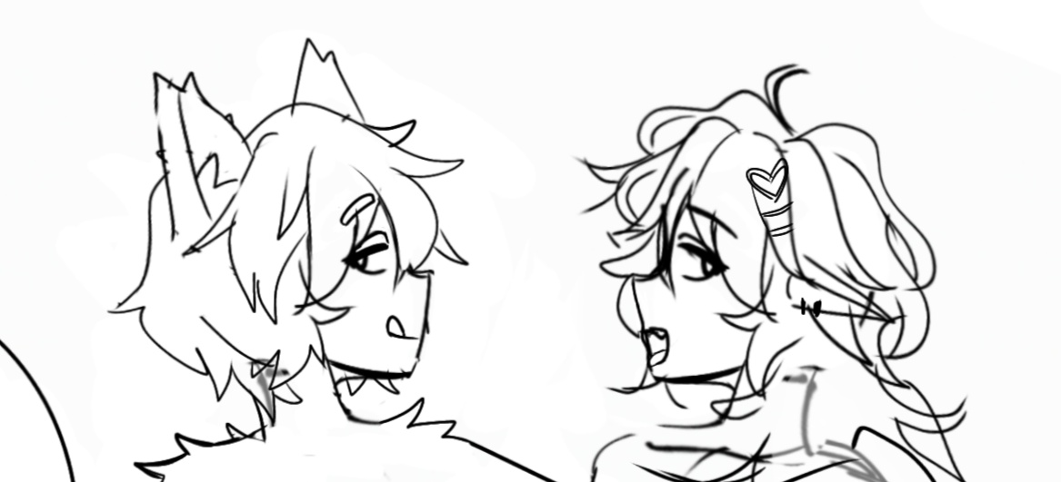 tringacuber's tweet photo. hmmmm
#art #doodle #furry #イラスト #wip https://t.co/BX6pwifzkS