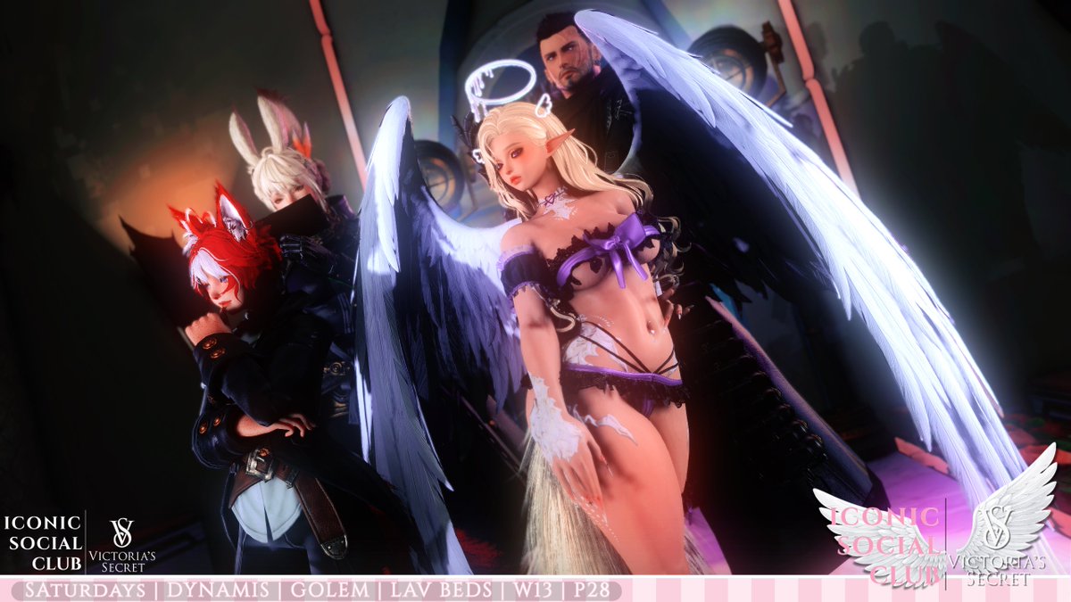 Saint_Graves's tweet photo. RT @Syne_Nightmares: An angel and her Saints
@Saint_Graves 
#Iconic #IconicSocialClub https://t.co/OfefXcBf5k