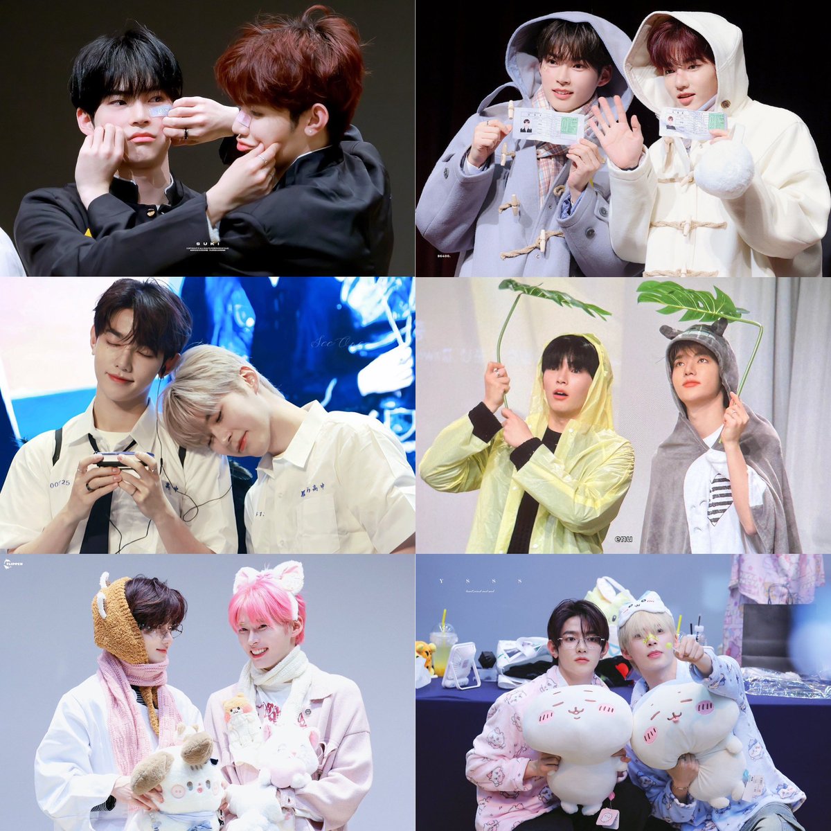 you know what i'll miss? haobinists giving haobin the cutest matching outfits during fansigns. ☹️