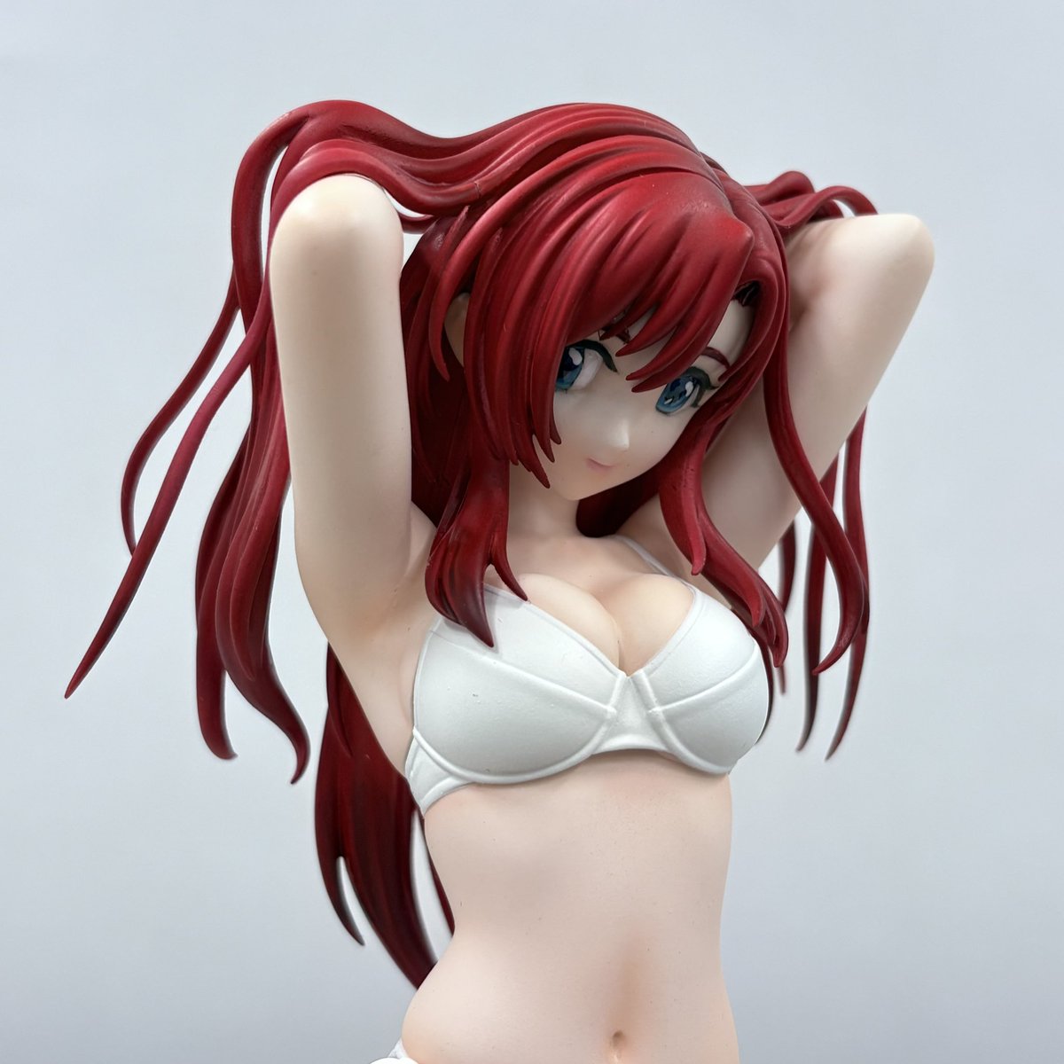 apexest2022's tweet photo. メンバーの作品紹介！

製作者: OH
スケール: 1/7
使用キット: リューノス ガレージキット
作品名: 風見みずほ 水着ver. おねがいティーチャー https://t.co/s4UmU9MiWz