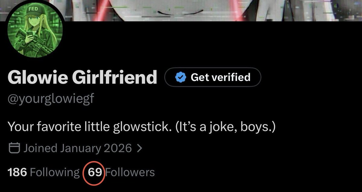 Glowie Girlfriend tweet media