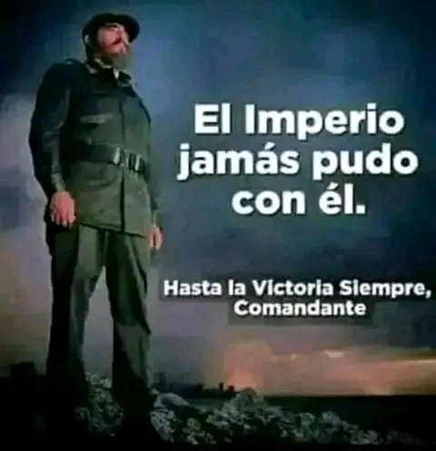 Y tampoco podrá con el pueblo de #CubaEstáFirme #Sanct