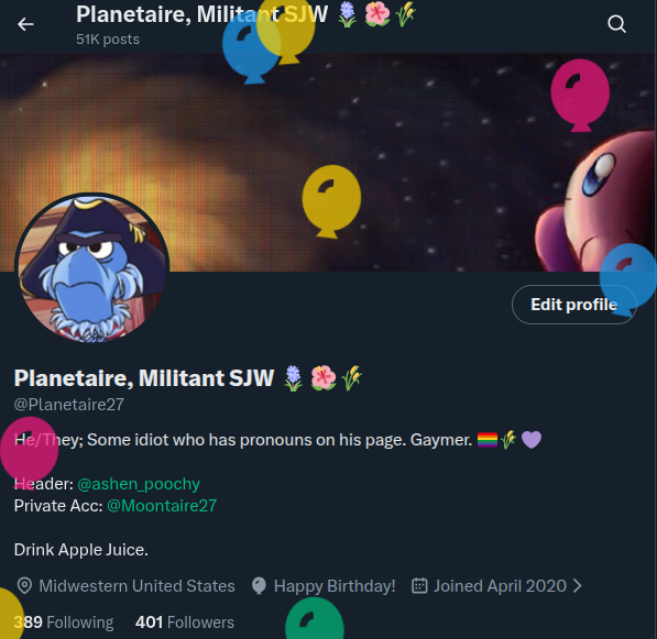 Planetaire, Militant SJW 🪻🌺🌾 tweet media