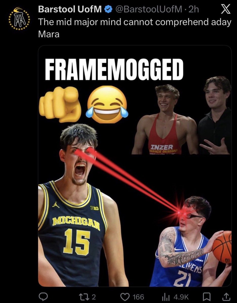 Tony_Flows_'s tweet photo. @BarstoolUofM 😂😂😂 https://t.co/NhfxWgn4Lo