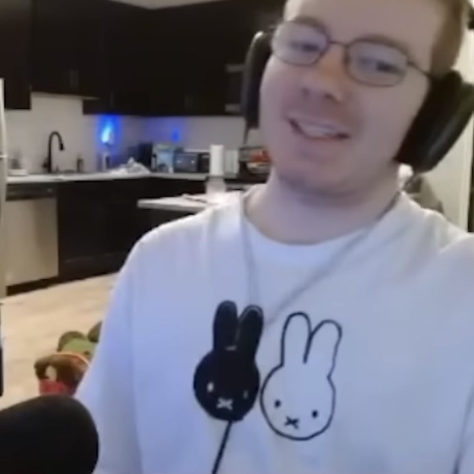 scxarle's tweet photo. fein wearing a miffy shirt i knew i could trust him https://t.co/Qp7s2KZP5V