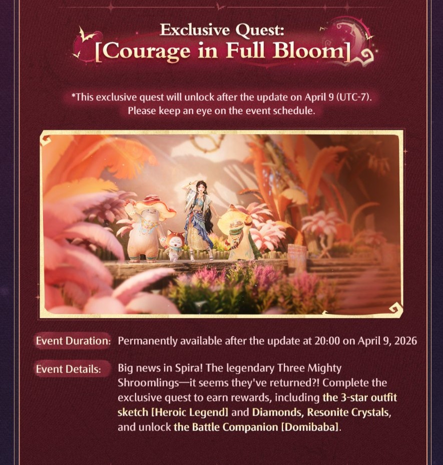 Infinity Nikki Update tweet media