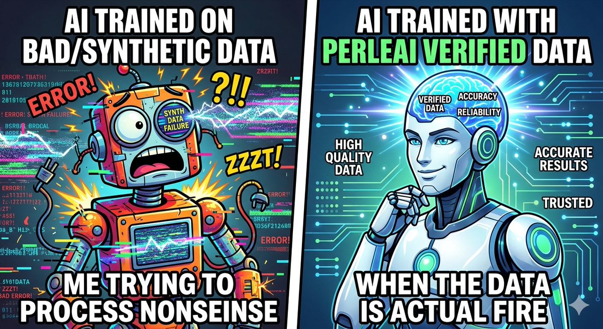 Been exploring what #PerleAI is building and it actually makes sense.
AI without trustworthy data is risky.
The idea of verified contributors and traceable datasets feels like the right direction. 👀
#ToPerle
— participating in <a href="/PerleLabs/">Perle Labs</a> community campaign