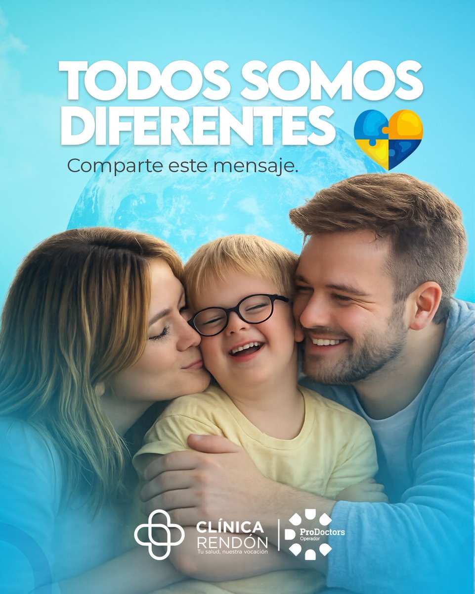 ClinicaRendon's tweet photo. 💛La inclusión empieza con información, respeto y empatía.
Hoy celebramos la diversidad que nos hace humanos.

📲 Comparte para crear conciencia.

#SíndromeDeDown #Inclusión #Respeto #Diversidad #Conciencia 21DeMarzo https://t.co/iDRGW8Iwv2