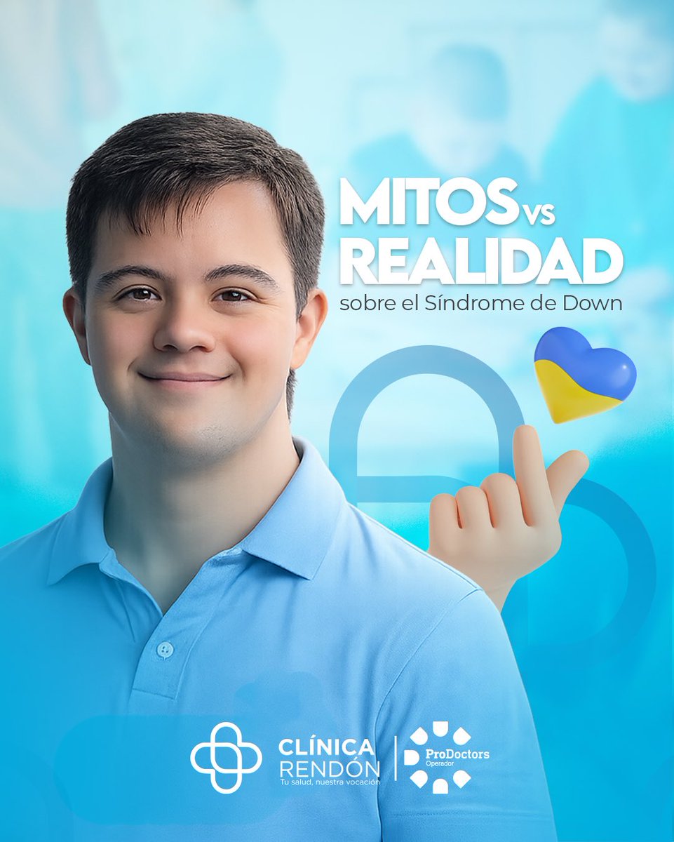 ClinicaRendon's tweet photo. 💛La inclusión empieza con información, respeto y empatía.
Hoy celebramos la diversidad que nos hace humanos.

📲 Comparte para crear conciencia.

#SíndromeDeDown #Inclusión #Respeto #Diversidad #Conciencia 21DeMarzo https://t.co/iDRGW8Iwv2