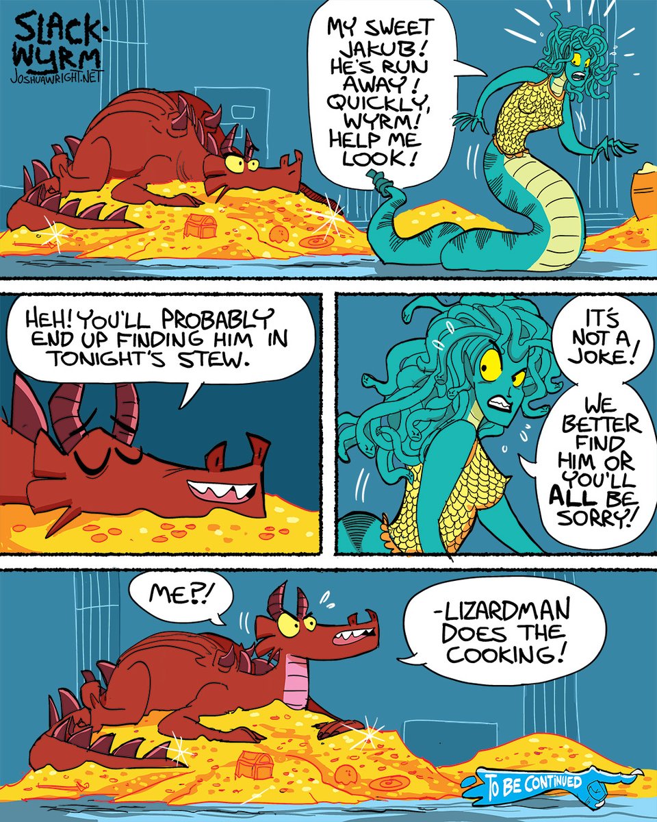 Josh Wright & Slack Wyrm Comics tweet media