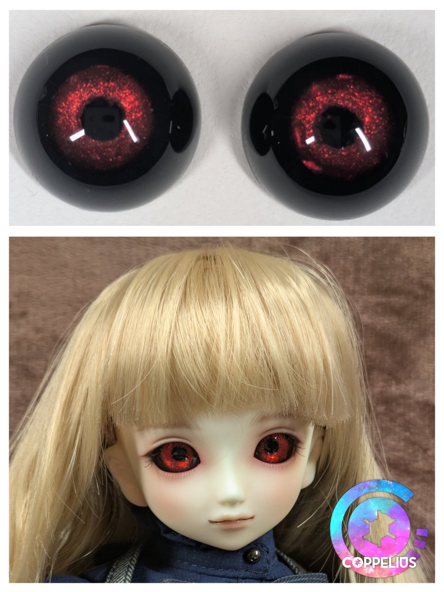 makotomako3310's tweet photo. 16mmドールアイの反転赤目2種をオークションに
出品しましたのでよろしくお願い致します！

https://t.co/hHLabpXU3j

#ドール #ドールアイ #BJD https://t.co/LKaeznJxVS