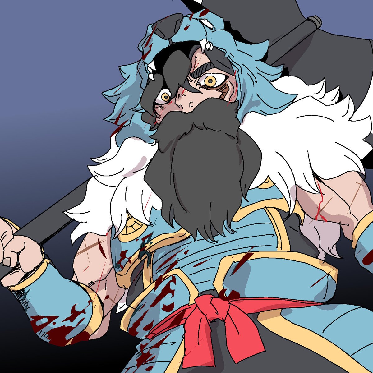 本日のウィズ落書き。
ミズチが強すぎてブレスでパーティーが全滅したのに
ドワーフ戦士だけ3ターンくらい一人で仁王立ちしてて
ドワーフすげぇ…ってなりました。 