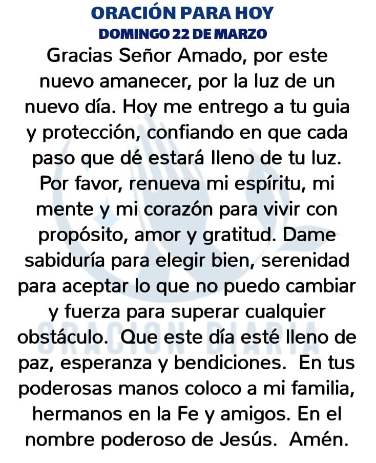 Oración Diaria®™ tweet media