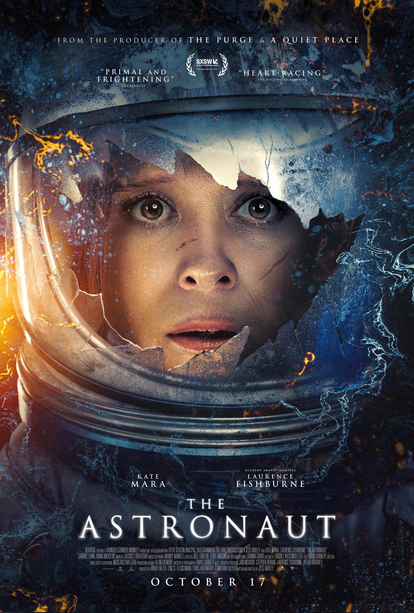 CinemaRareIN's tweet photo. When an astronaut crash-lands back to Earth, a General places her in quarantine for rehabilitation and testing. As disturbing events unfold, she fears that something extraterrestrial has followed her home.
#TheAstronaut (2025) by #JessVarley, now streaming on @JioHotstar. https://t.co/ymtUlCnYlL