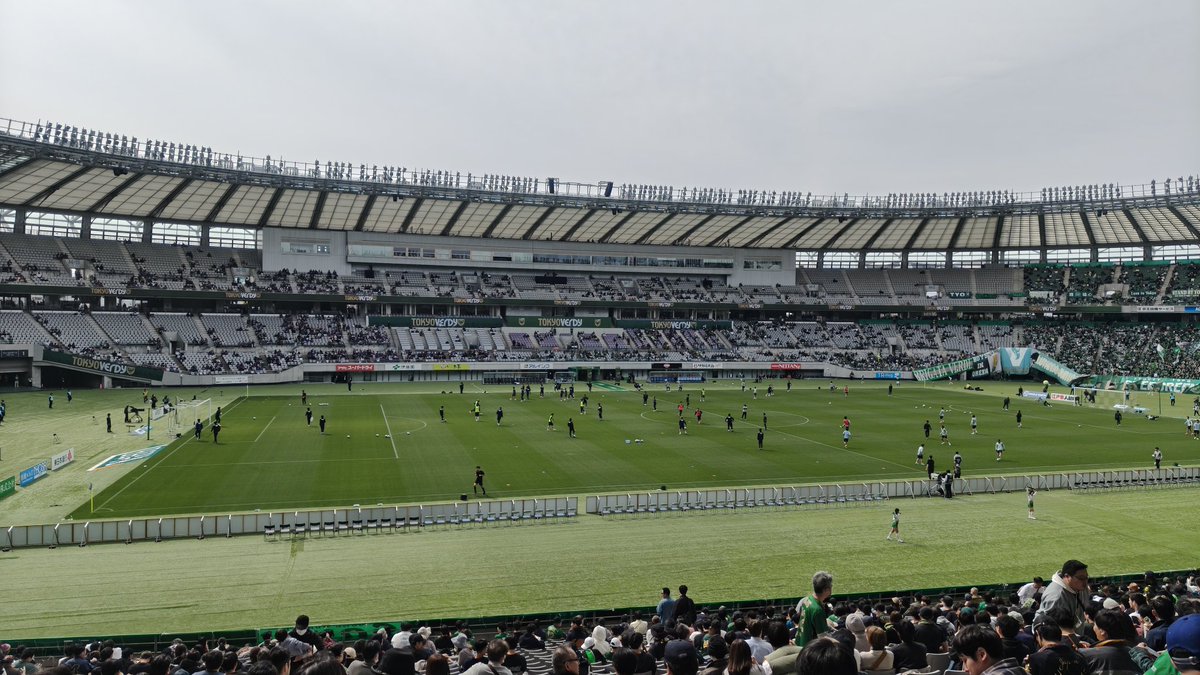 yasuo0925's tweet photo. 25年ぶりぐらいの東京ダ一ビ一！ https://t.co/pSt0NmKNl7