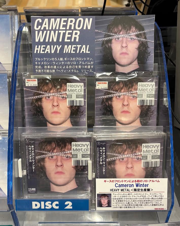 Cameron Winter】 Geeseのフロントマン、キャメロン・ウィンター ソロ