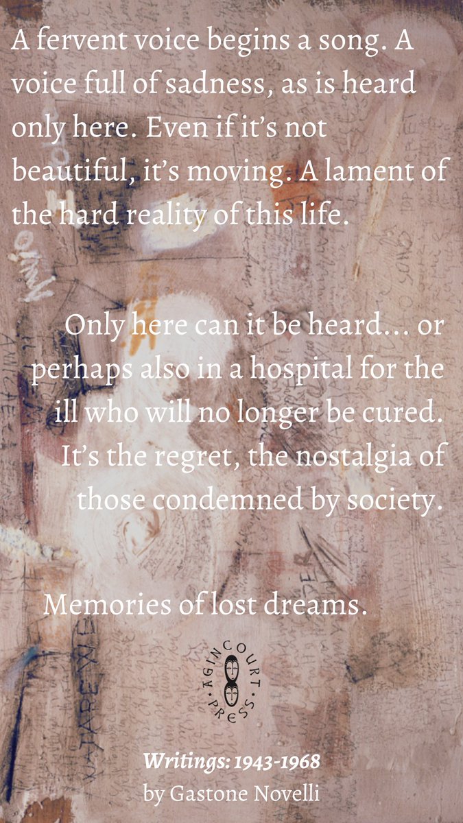 Excerpt from our upcoming Opuntia publication: Writings: 1943-1968. Available at agincourtbooks.com/opuntia#/novel…