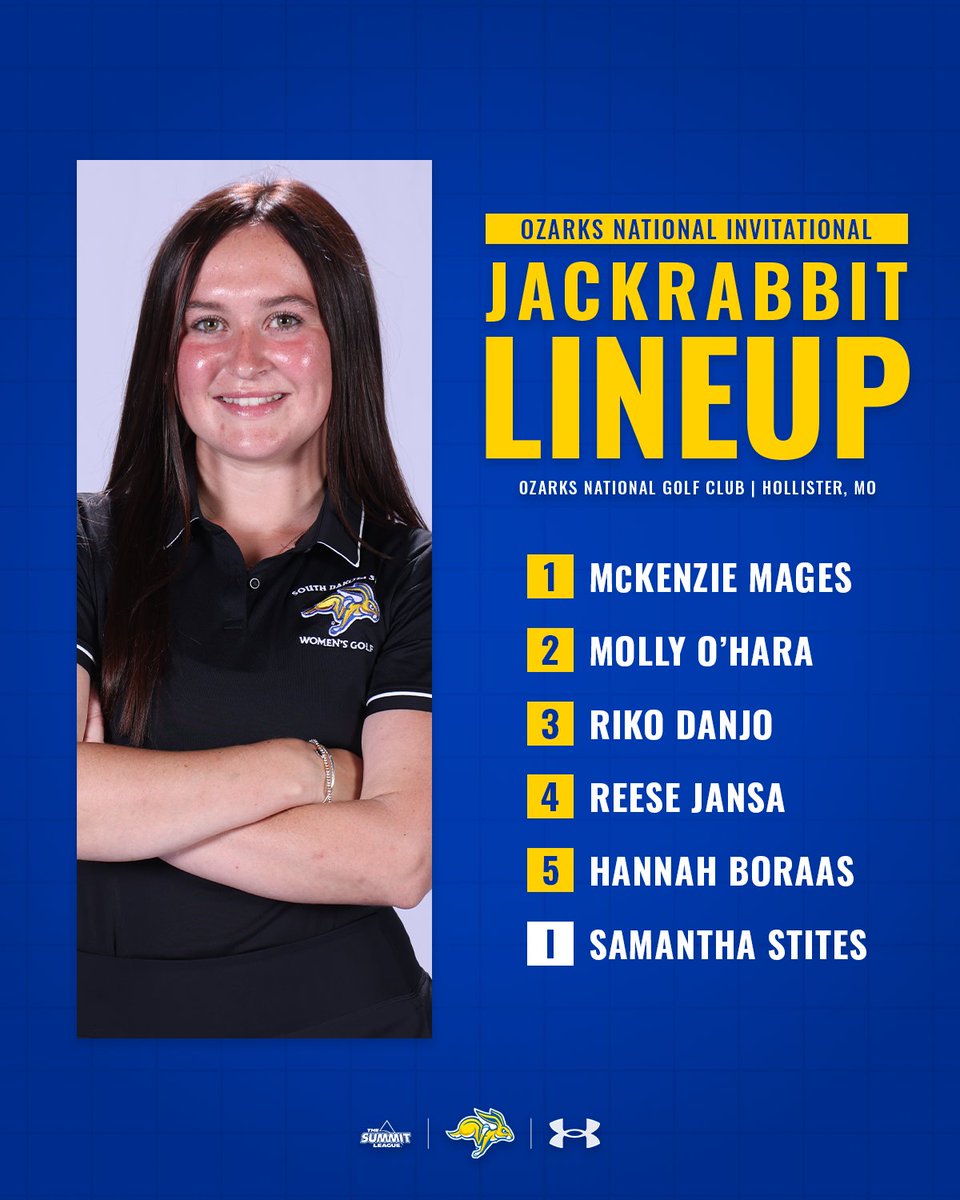Jackrabbit Women's Golf tweet media