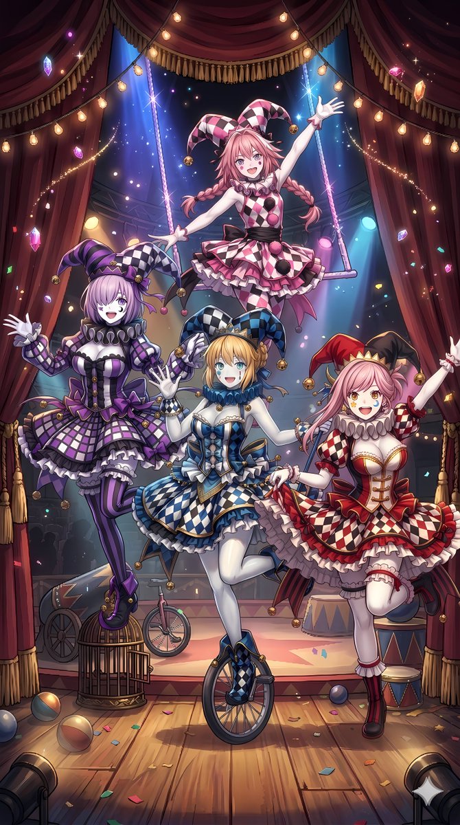 2rGrWIdbT817429's tweet photo. サーヴァントサーカスショー https://t.co/FuIX4Um4RD