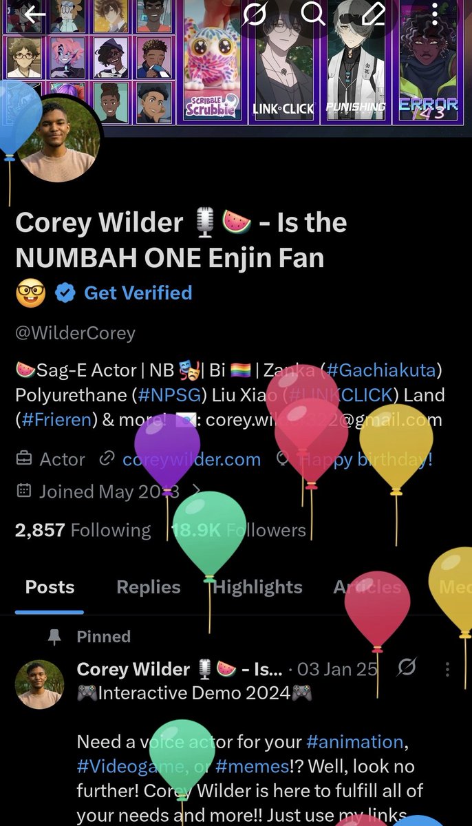 Corey Wilder 🎙🍉 - Is the NUMBAH ONE Enjin Fan 🤓 tweet media