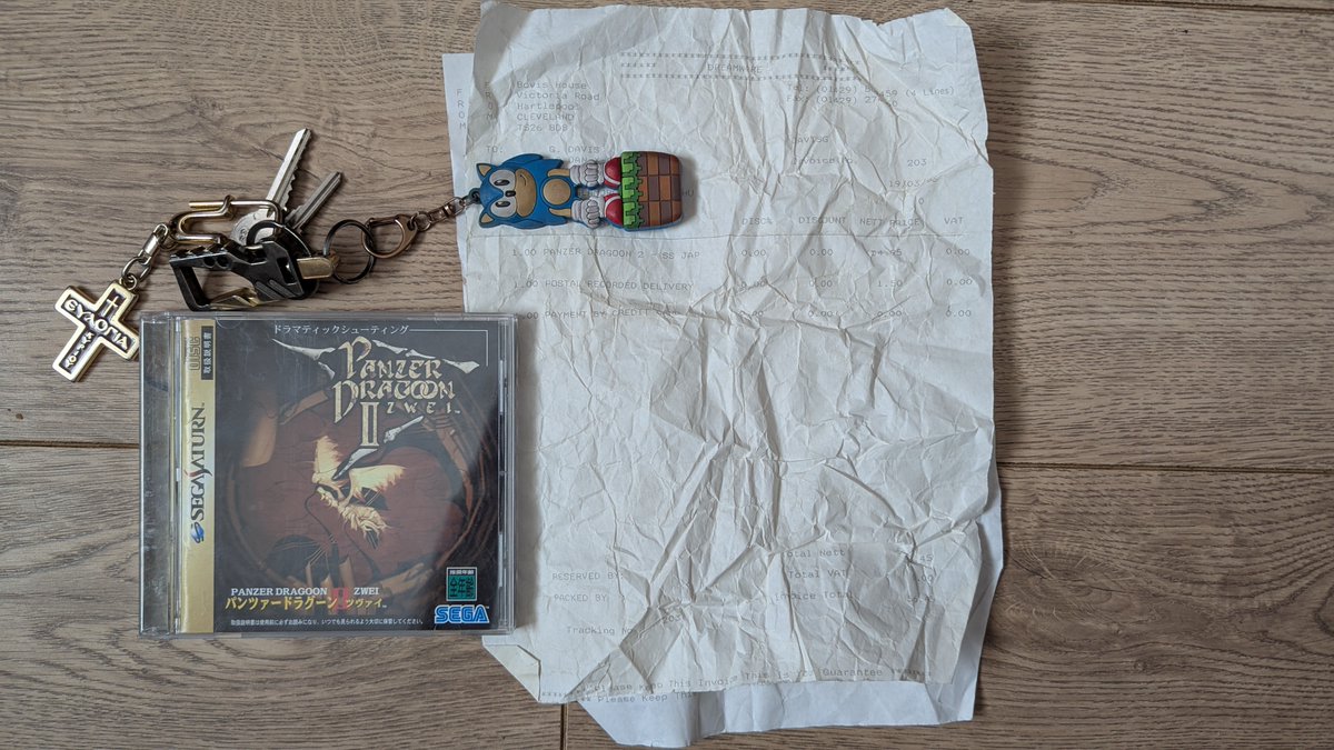 sonicgdavies's tweet photo. 30 years ago today, one of the best 3D shooters ever Panzer Dragoon Zwei was released. Gratitude To Team Andromeda, RIP Takashi Iwade.Presented for your pleasure... #Sega #SegaSaturn #PanzerDragoon #TeamAndromeda https://t.co/W44EQkq0lw