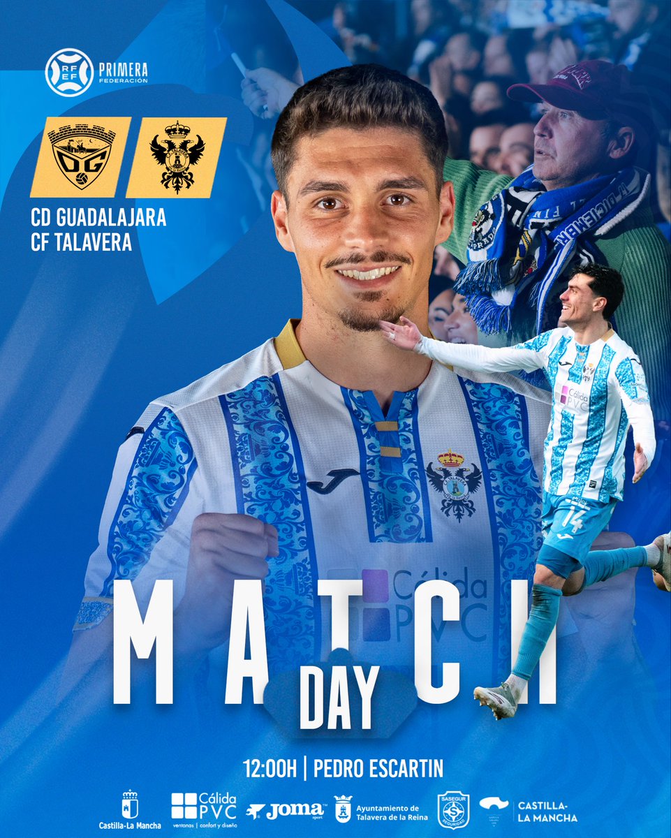 CFTalavera's tweet photo. 💙 𝐃𝐈́𝐀 𝐃𝐄 𝐏𝐀𝐑𝐓𝐈𝐃𝐎 🤍

#DeporTalavera ⚔️ https://t.co/BCEqjhBRel