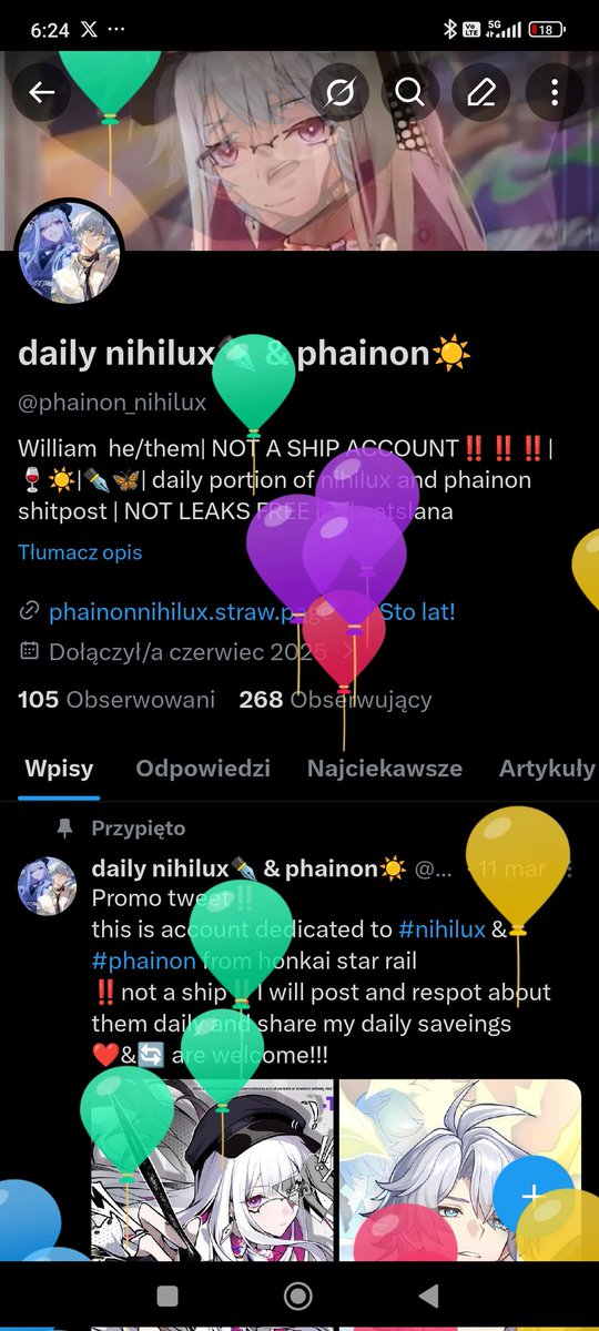 daily nihilux✒️ & phainon☀ tweet media