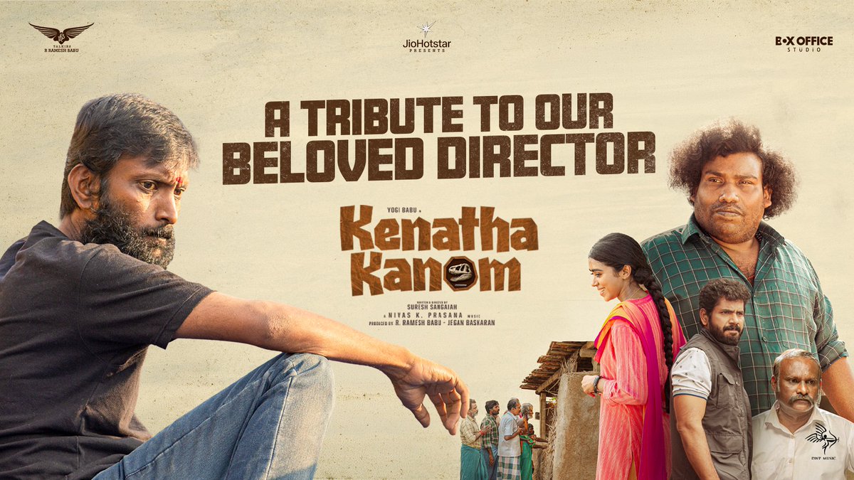 Turn up the volume &amp; feel the vibe 🎧💥
#KenathaKanom rap song out now!

Link - youtu.be/pxxiAccM8BE?si…

<a href="/iYogiBabu/">Yogi Babu</a> <a href="/LovelynChand/">Lovelyn Chandrasekhar</a>
<a href="/RaichalRabecca/">Raichal rabecca</a>
#ActorRamakrishnan
<a href="/sureshsangaiah/">suresh sangaiah</a> 
<a href="/Thiyagudop1/">Thiyagu</a>
<a href="/nivaskprasanna/">Nivas K Prasanna</a> 
<a href="/RBTalkies/">RB</a>
#BoxofficeStudio 
#Jegannath
#DWPMusic