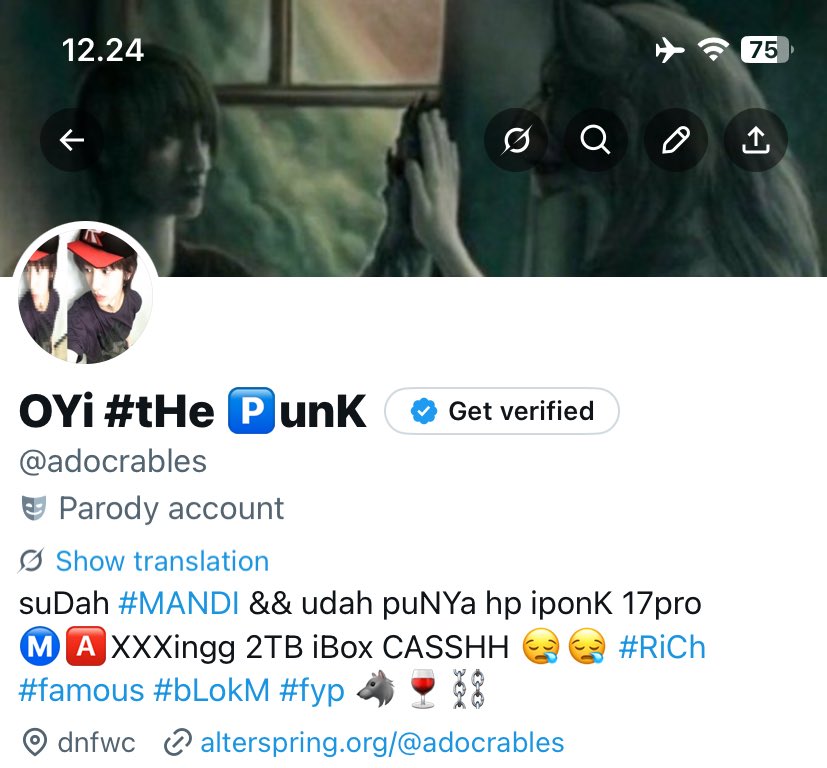 OYi #tHe 🅿️unK tweet media