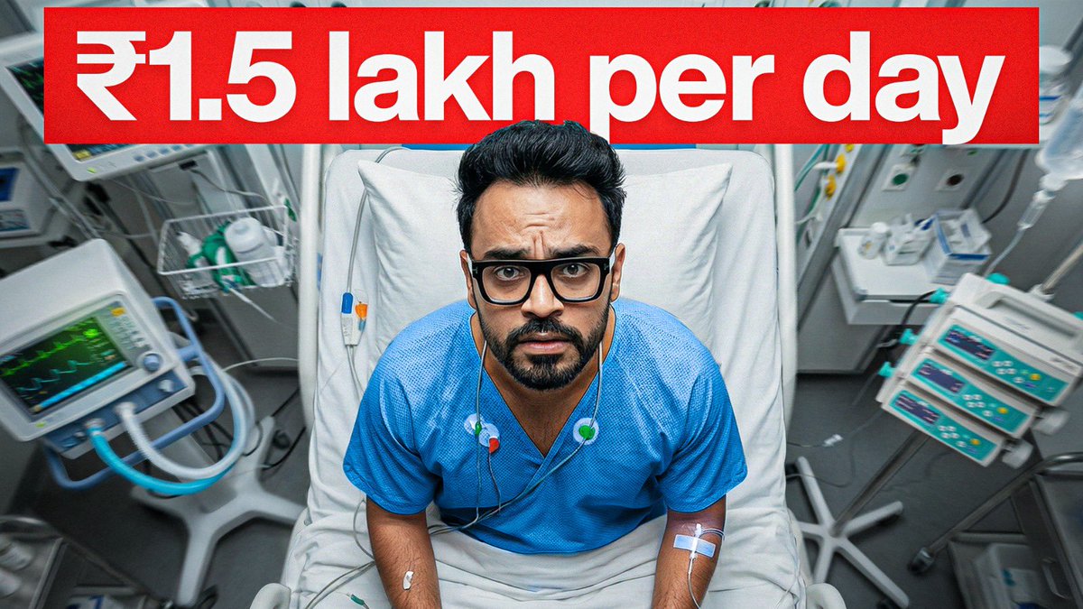 bhatia_nachiket's tweet photo. India’s healthcare isn’t broken—it’s a broken chain.

Hospitals are growing. Tech is advancing. Doctors are working harder than ever.
Yet for millions, treatment is still unaffordable, inaccessible, and inconsistent.

Patients can’t afford private care.
Government systems are overwhelmed.
Doctors are overworked—and facing rising violence.

This isn’t just a system issue.
It’s a national failure of execution.

Watch the full breakdown 👇: https://t.co/Qez044H8WL

#HealthcareCrisis #IndianHealthcare #MedTwitter #DoctorsOfIndia #HealthPolicy #AyushmanBharat #DoctorLife #PublicHealth #HealthcareReform #SaveDoctors #MedicoVoice #HealthcareForAll