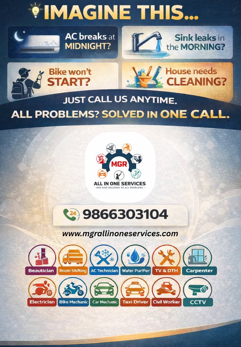 Harithamgr's tweet photo. When life hits you with problems…
we hit back with solutions. ⚡
No stress. No waiting. Just one call.

📞 9866303104 (24/7)
🆘 8500 8100 55 (Help)
📢 8500 8200 55 (Feedback)

#mgrallinone #singrauli #onestopsolution https://t.co/h6PvLaaL0R