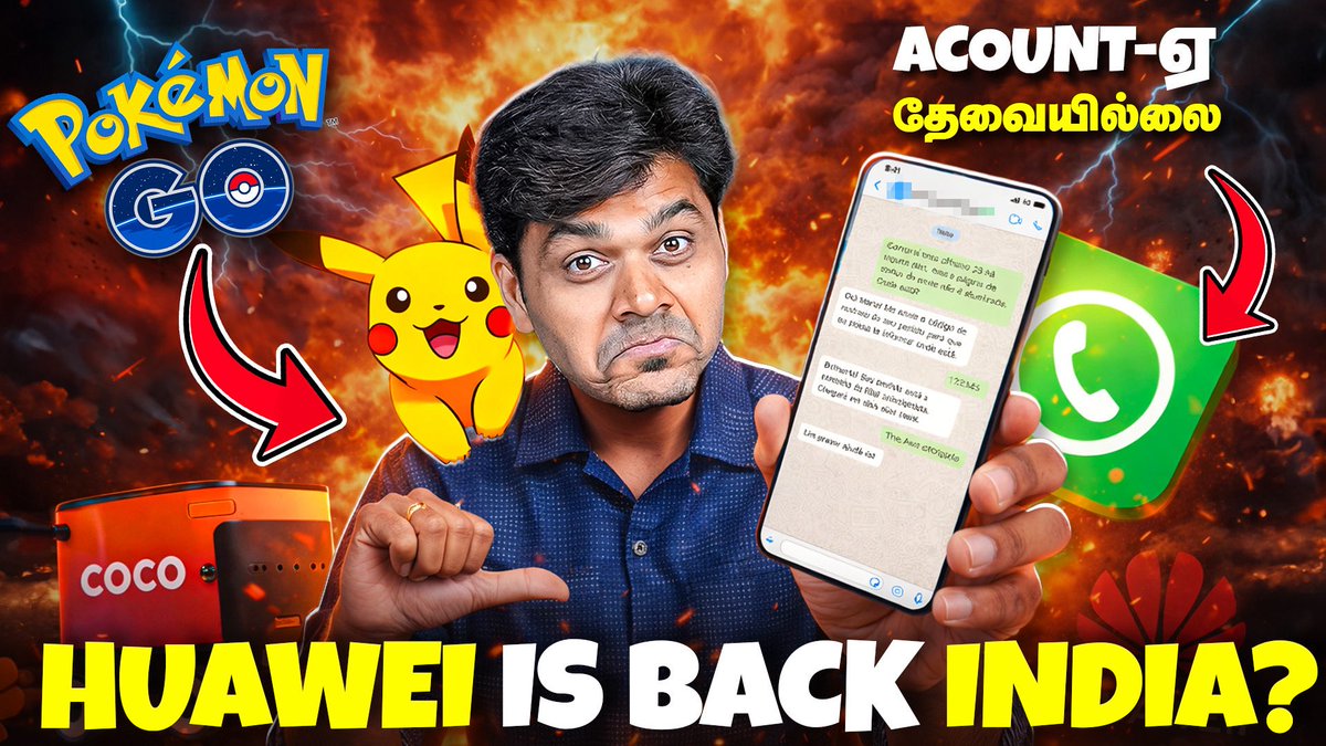 TamilTech ( MrTT) tweet media