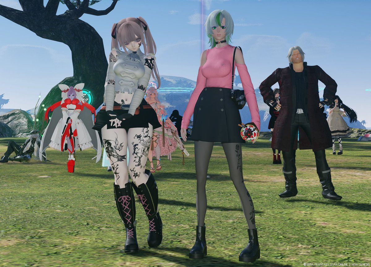 260321「#NGSお祭り委員会 主催チーム合同コーデ大会」① #PSO2NGS_SS